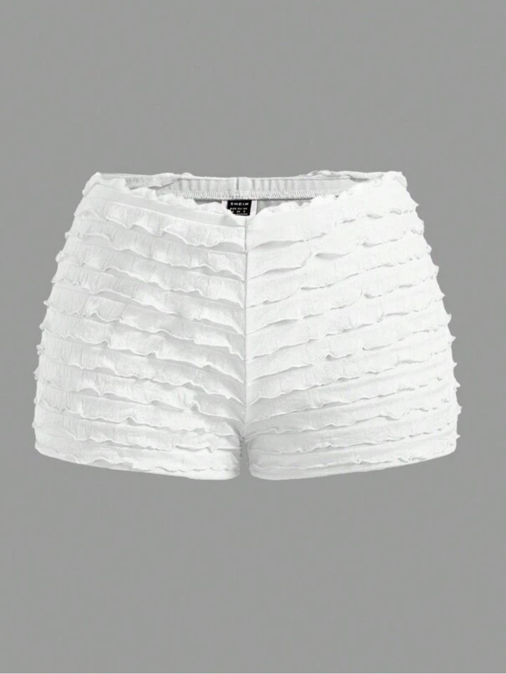 SHEIN• Ruffle High Waist Shorts